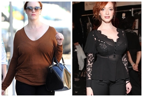 Christina Hendricks and her Mother Jackie Spotted Walking in Los Angeles